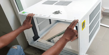 Window AC Installation